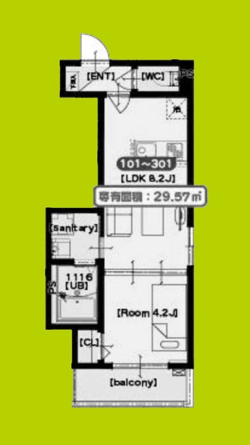 F asecia brucite 間取り