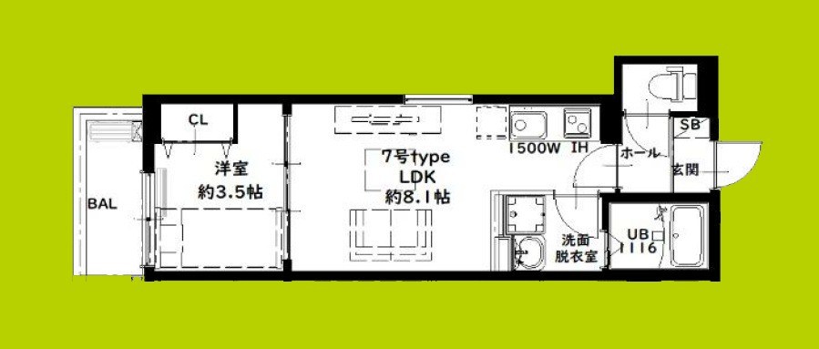 D porta adorable 間取り