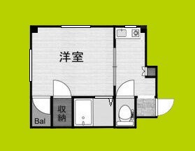 ロイヤルハイツまつい3 間取り