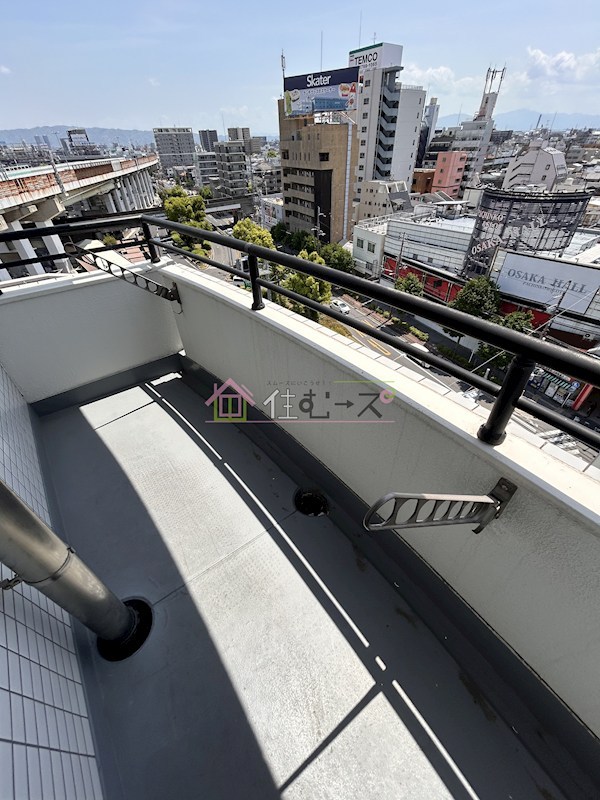 エストゥディオ・アヴァンサル ベランダ