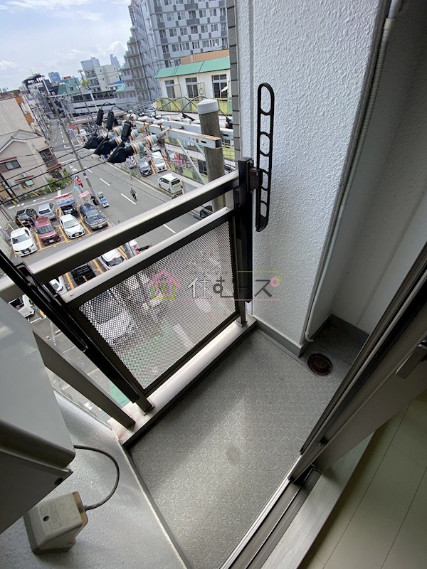 ヒルズ桜宮 ベランダ