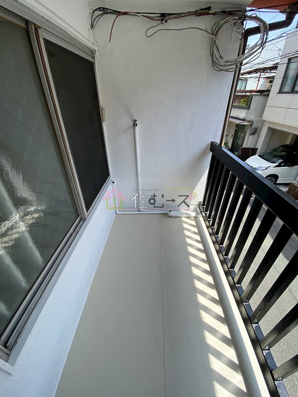中通堀川貸家 ベランダ