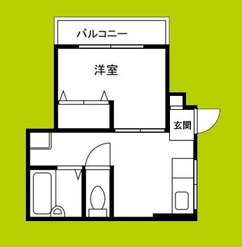 若葉マンション 間取り