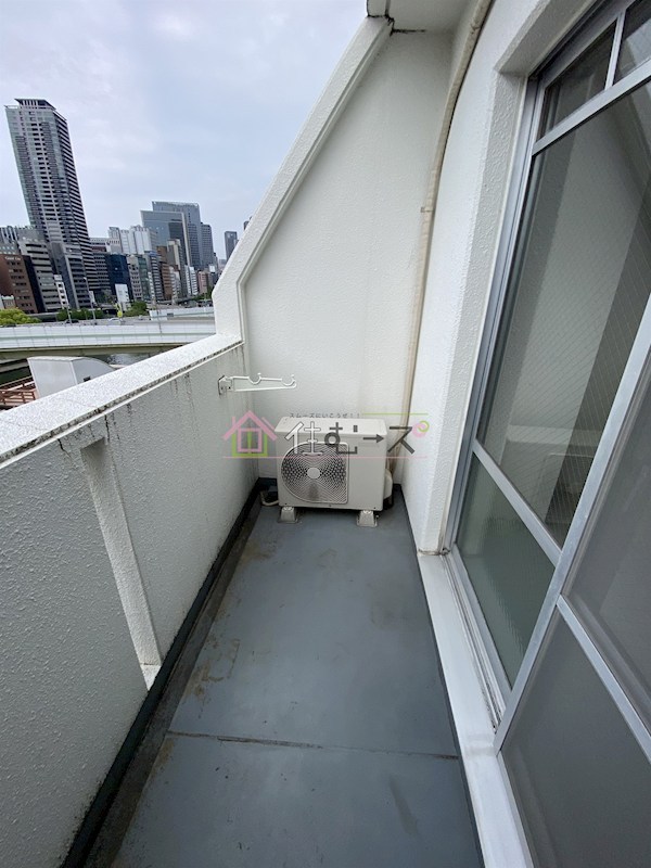 アイディール中之島 ベランダ