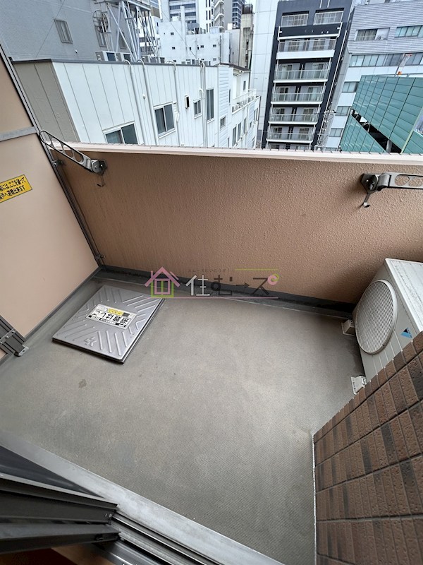 プレサンス本町リアルシティ ベランダ