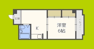 リトルシャトー天満 間取り