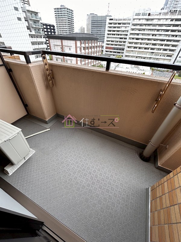 セレッソコート大阪城前 ベランダ