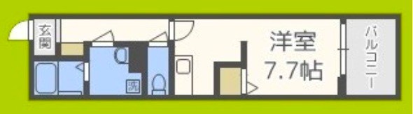 グランパシフィック天満橋 間取り