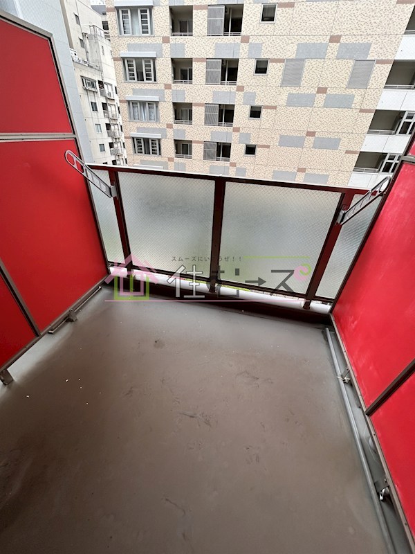 グランパシフィック天満橋 ベランダ