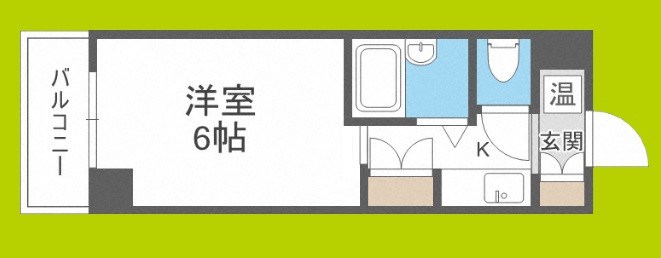 インターナショナル玉造 間取り