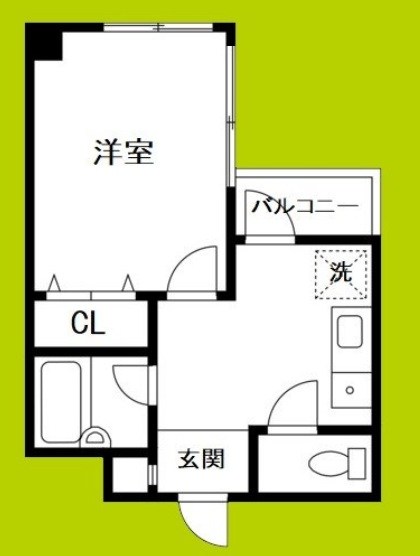 メルベーユ谷町 間取り