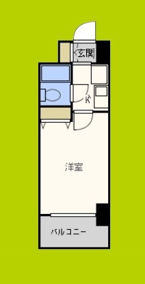 エスリード北梅田第2 間取り