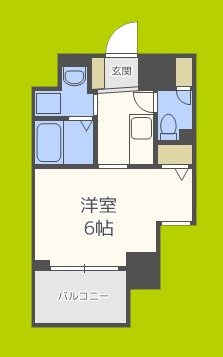 プレサンス東本町Vol.2 間取り