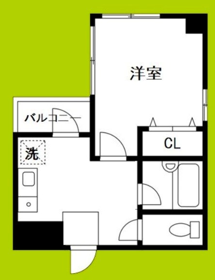 メルベーユ谷町 間取り