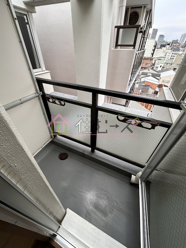 メルベーユ谷町 ベランダ