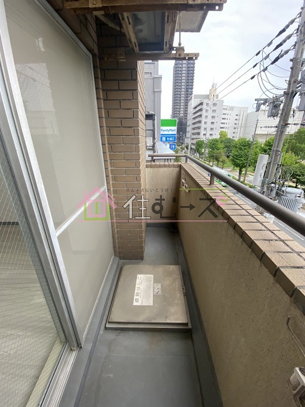 エクセランス梅田西 ベランダ