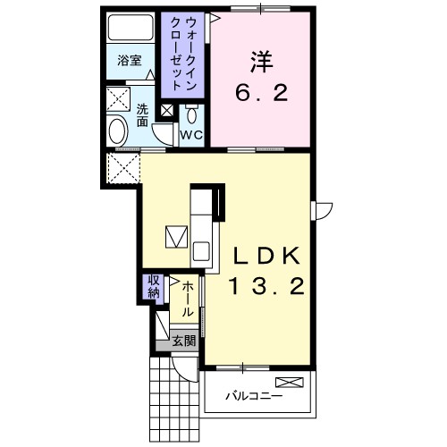 エスポワールｕ 間取り