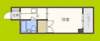 東洋プラザ住吉 間取り