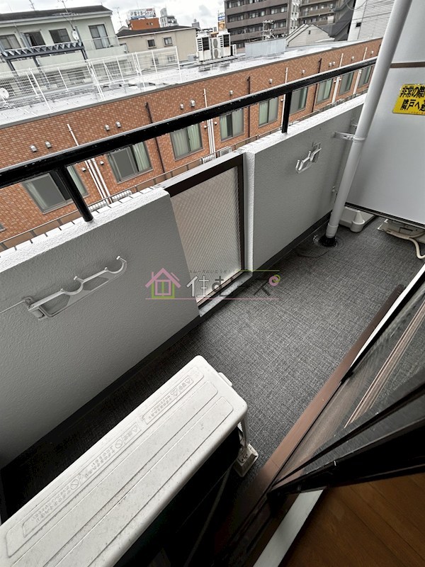 ラガールあびこ ベランダ