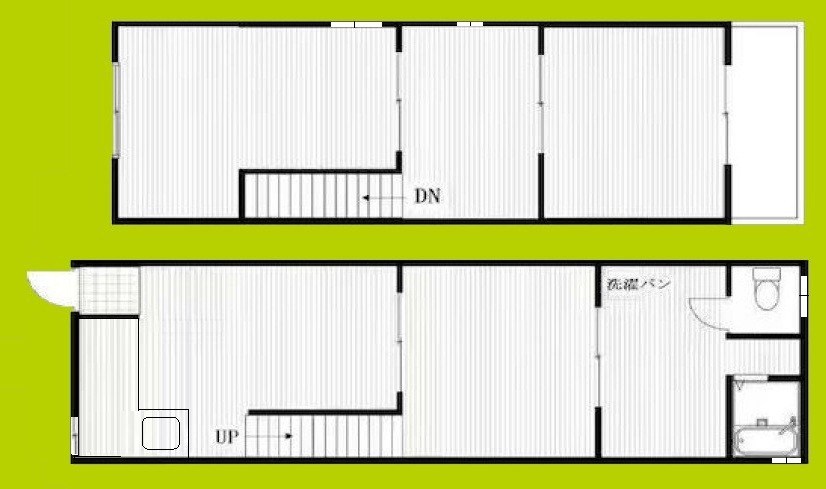 西成区鶴見橋三丁目民泊 間取り