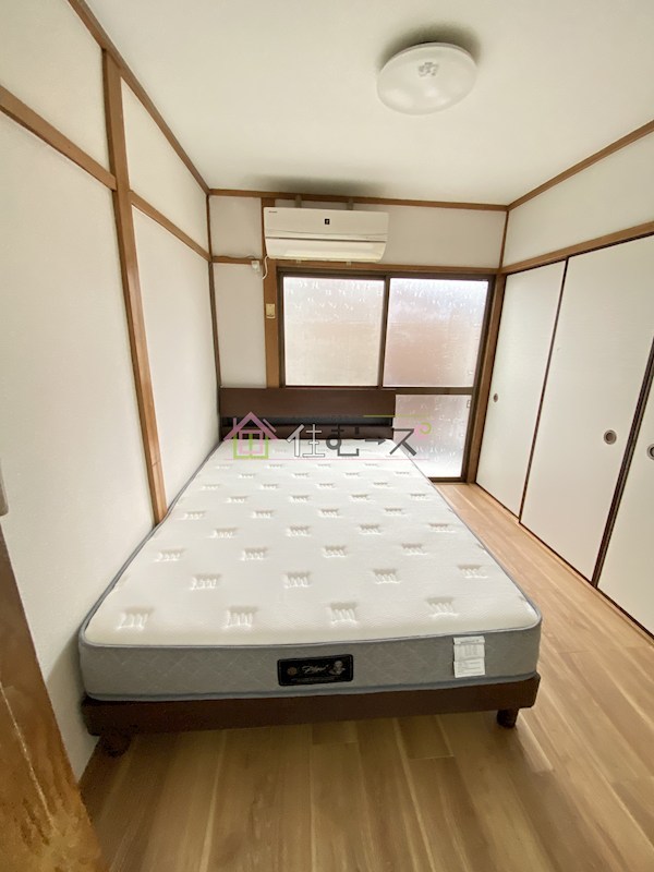 西成区鶴見橋三丁目民泊 ベッドルーム