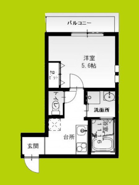 フジパレス杉本町駅北 間取り