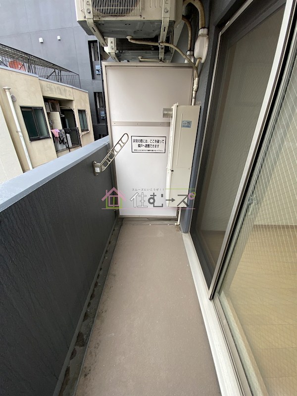 グランパシフィック花園北 ベランダ