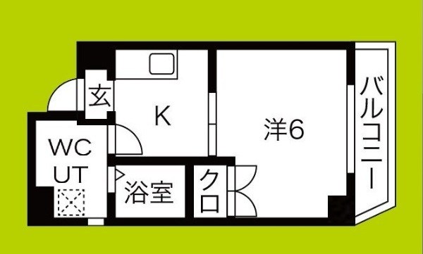 オズレジデンス天王寺WEST 間取り