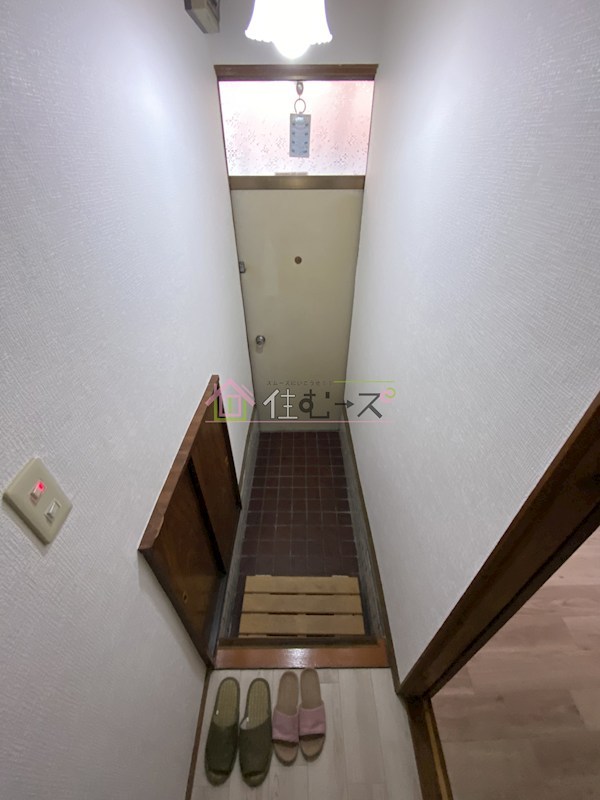 西成区松3丁目貸家 玄関