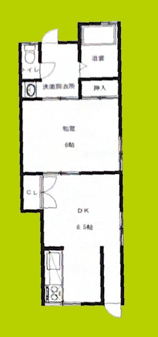 橘貸家　B棟 間取り