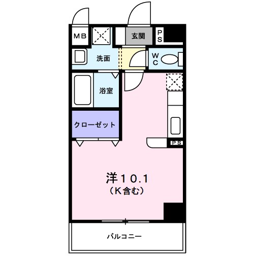 プラティーク　ベリエ 間取り