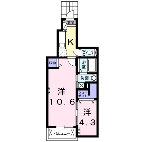 イヴニング　ビレッジ 間取り