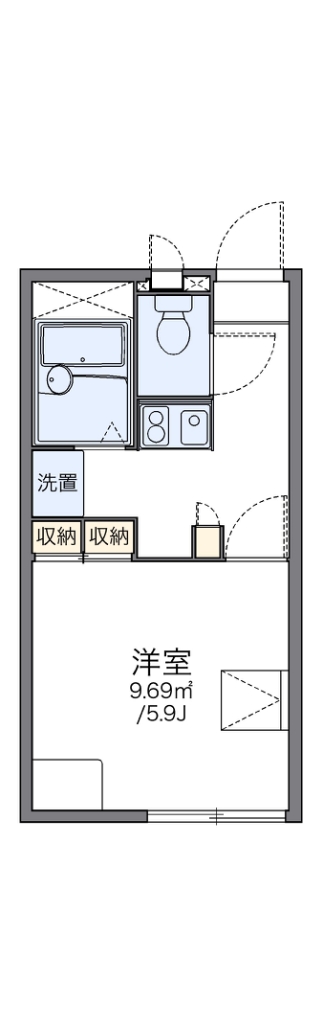 レオパレス井口堂 間取り
