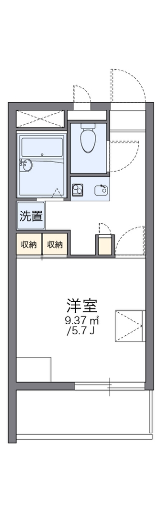 レオパレスＺｅｐｈｙｒ 間取り