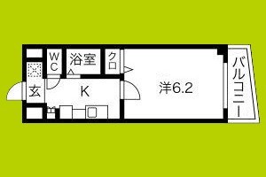 オズレジデンス天下茶屋 間取り