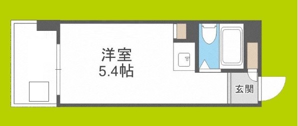 パークサイド上本町駅前 間取り図