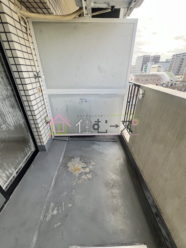 パークサイド上本町駅前 ベランダ