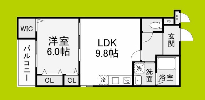 （仮称）フジパレス沢良宜西一丁目 間取り