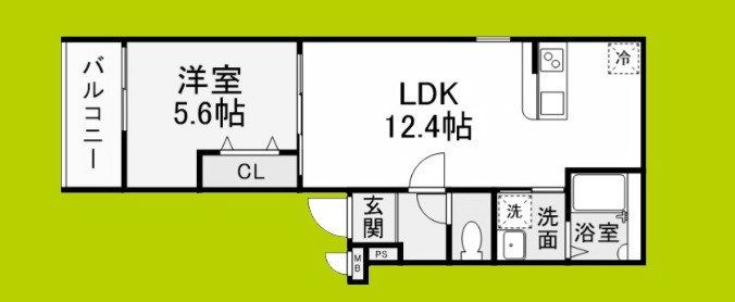 （仮称）フジパレス岸和田市藤井町二丁目 間取り