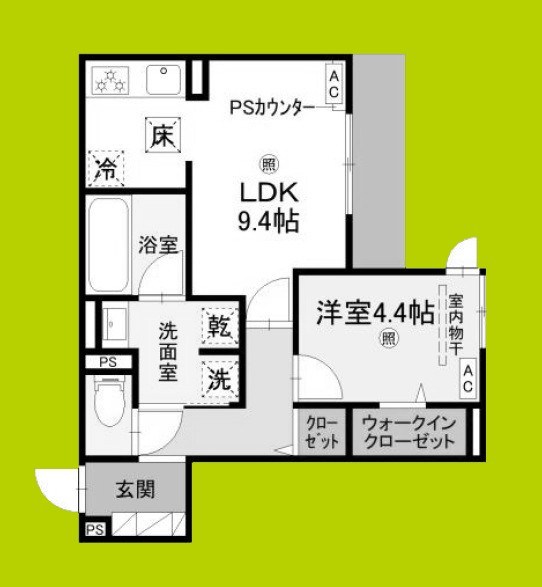 TORISIA緑橋 間取り