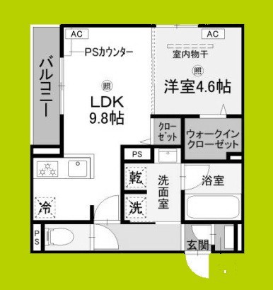 TORISIA緑橋 間取り