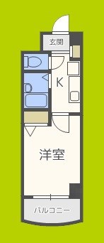 ノルデンハイム東三国Ⅱ 間取り