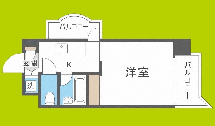 FIVETWO 間取り