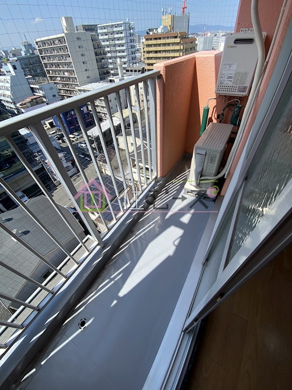 西淡路土井マンション ベランダ