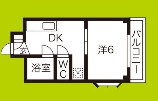 エトワール豊新Ⅱ 間取り