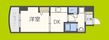 ノルデンハイム新大阪Ⅱ 間取り