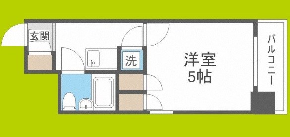 トーカン東淀川キャステール 間取り図