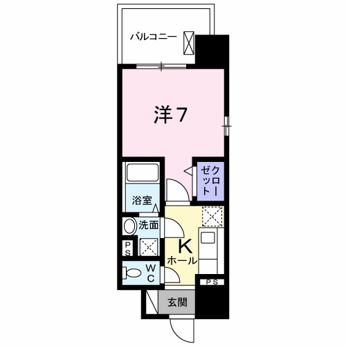 ヴァンヴェール森の宮 間取り