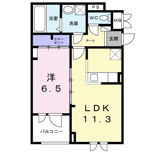キャスロック北花田 間取り
