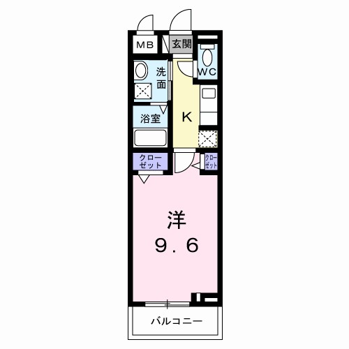アロ・ラウレア　Ｋ 間取り